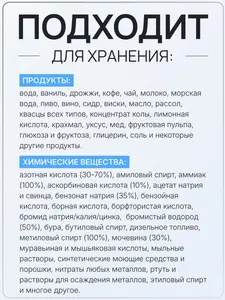 Емкость S 500 литров голубая с отводами — миниатюра